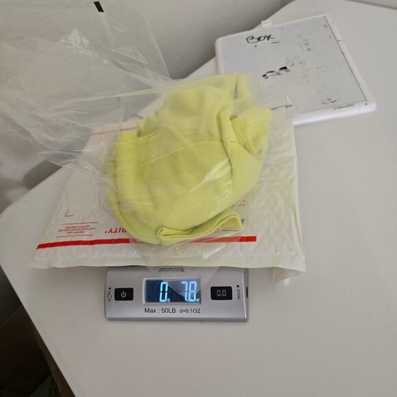 Talbots Petites Pima Cotton 3/4 Sleeve Button Front Cardigan Chartreusi Knit XLP - Picture 13 of 13